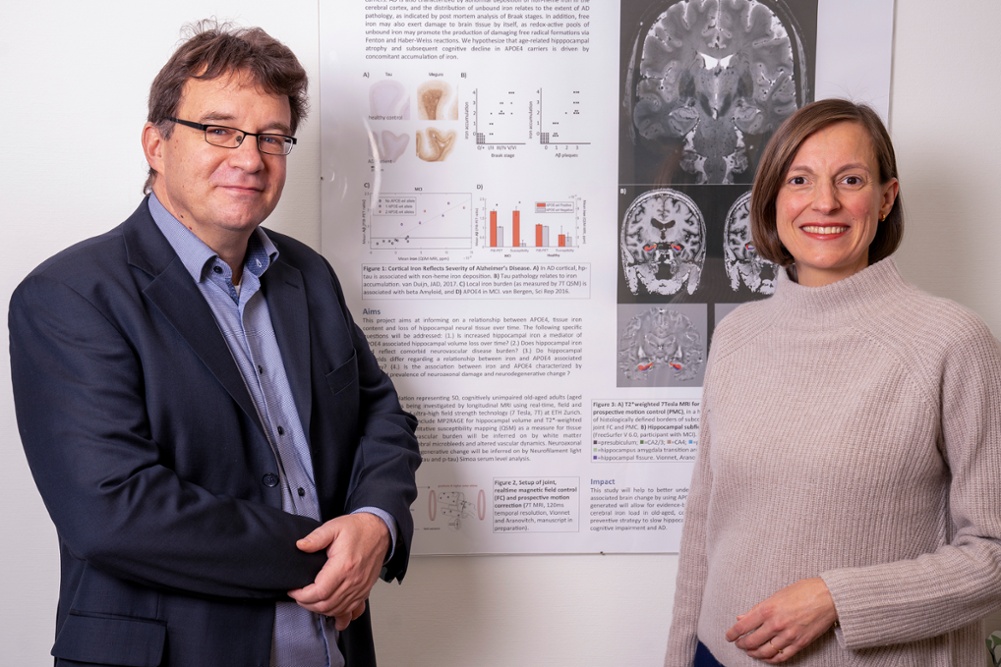 Dr. med. Anton Gietl, Stv. Chefarzt und Leiter Zentrum für Alterspsychiatrische Versorgung, und<br>Dr. med. Sonja Kagerer, Leiterin Zentrum für Dementielle Erkrankungen und Altersgesundheit